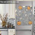 thumbnail image 3 of Yayeee Magnetic Dishwasher Cover for The Front Decoration Home Kitchen Machine Sticker Protector, Gray Halloween Dancing, 3 of 6