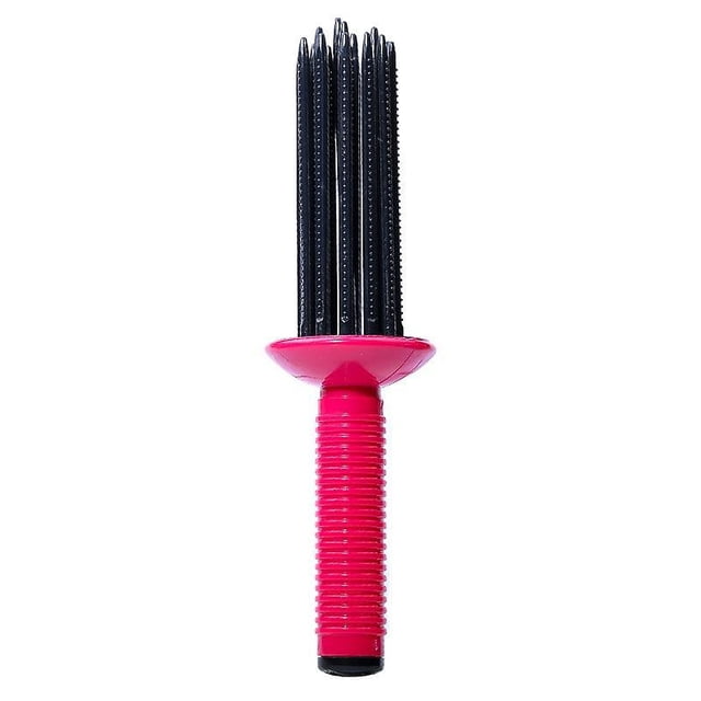 Peine Rizador TANGJMXG Cabello aireado y esponjoso para peinado rizado permanente cabeza de flor de pera 25x5cm