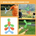 thumbnail image 3 of SWETRACE Ensemble de 3 Pcs Lancer et Attraper Boomerang Parfait pour Divertissement en Plein Air, 3 of 6