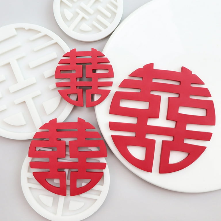 Double Happiness Chinese Cake Mold Double Happiness Chinese Rice