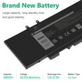 thumbnail image 3 of 3HWPP Laptop Battery Replacement for Dell Latitude 5401 5410 5411 5501 5510 5511 Precision 3541 3551 Inspiron 7706 2-in-1 Inspiron 17 7500/7506 2-in-1 Black 10X1J N2NLL 1VY7F 451-BCMN 15.2V 68Wh, 3 of 12