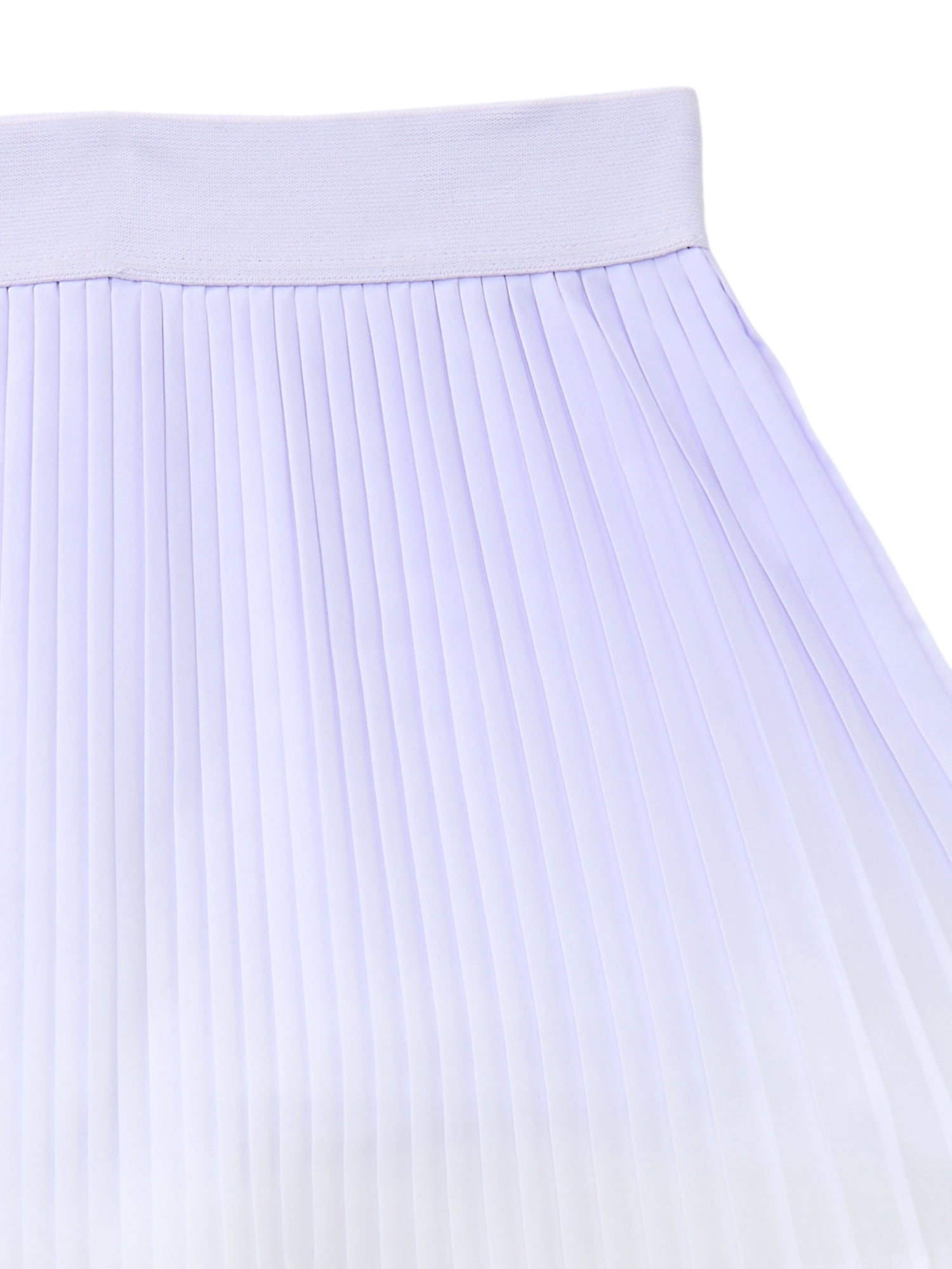 Athletic Works Girls Active Pleated Ombré Skort, Sizes 4-18