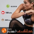 thumbnail image 3 of Fitness Tracker Watches, with Blood Pressure Heart Rate Monitor IP67 Waterproof Activity Tracker with Sleep Monitor, Smart Watch with Step Calorie Counter, 3 of 7