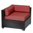 thumbnail image 1 of TKC Belle Outdoor Wicker Corner Chair in Terracotta, 1 of 2