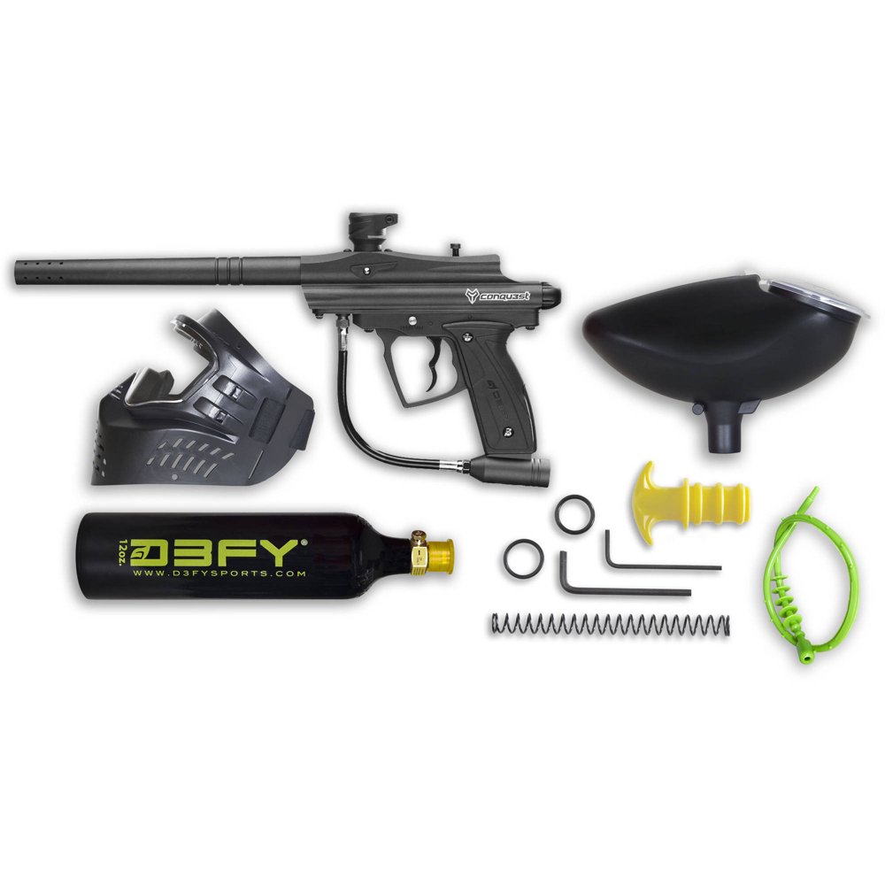 Conqu3st SemiAuto Paintball Combo Pack