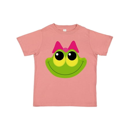 

Inktastic Frog Face Girl Gift Toddler Toddler Girl T-Shirt