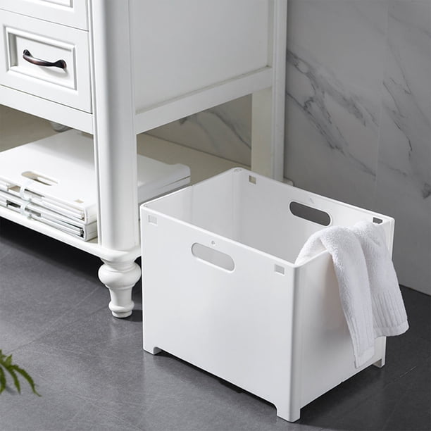 Organizadores y almacenamiento de armarios, Organización y almacenamiento, Contenedores de almacenamiento, Cesto plegable para ropa sucia de pared, Cesto para ropa sucia, Cesto para juguetes grande y