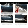 thumbnail image 5 of juego de pegatinas para capó, faldón lateral de puerta y franjas para Fiat 500, color negro, 5 of 5