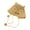 Beige, variant on Funny Ear Knitted Bucket Hat for Women Breathable Fisherman Hat Korean Headwear Vacation Beach Hollowed Sun Hat