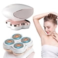 thumbnail image 1 of AVELINE006 Depiladora para Mujer, Recargable El&eacute;ctrica Depiladora con 4 Cabezales Para Piernas L&iacute;nea Bikini Cara Labios, Depiladora Inal&aacute;mbrica Seca H&uacute;meda, 1 of 7