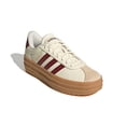 thumbnail image 1 of Zapatillas adidas VL Court Bold para mujer, blanco roto y rojo, talla 9, 1 of 9