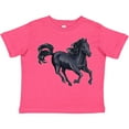thumbnail image 3 of Inktastic Beautiful Galloping Black Horse Boys or Girls Toddler T-Shirt, 3 of 5
