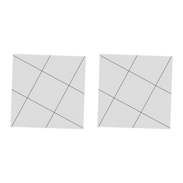 Billuyoard quare Quilting Template Quilter Ruler Quilt Cutting 2.5x2.5inch Fabric Rulers Templates L 2Conjunto