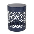 thumbnail image 7 of Holt Metal Outdoor Side Tables, Set of 2, Navy Blue, 7 of 7