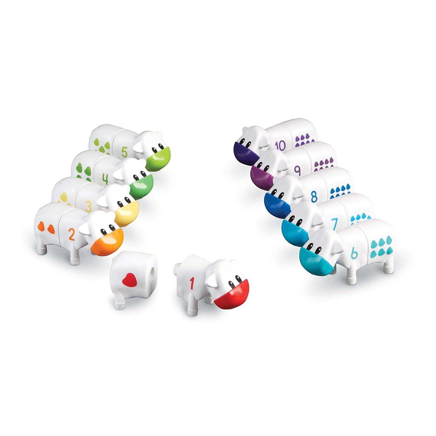Learning Resources Snap-n-Learn Counting Cows, Number Recognition, Ages 18 Months +