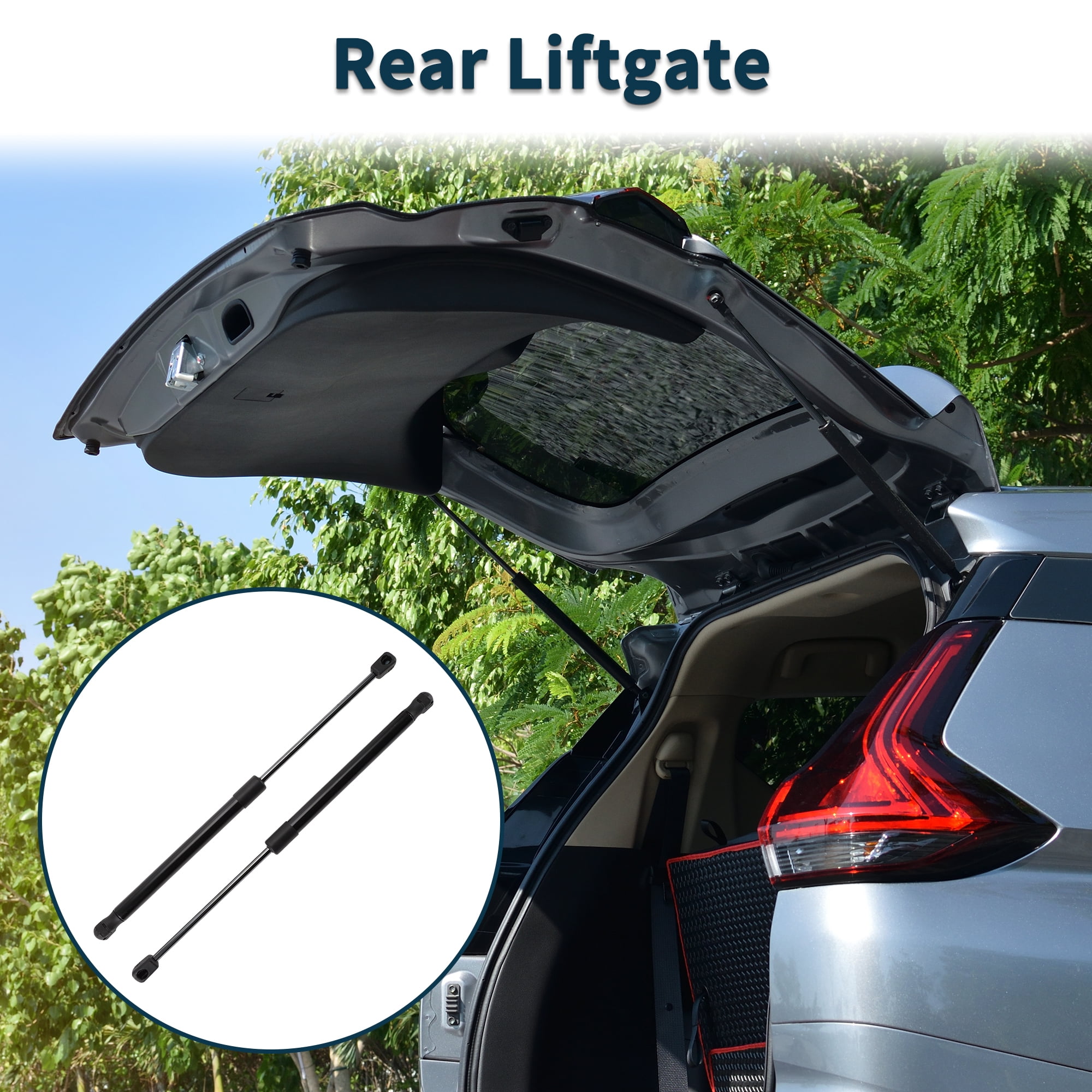 Unique Bargains 2Pcs Lift Supports for Mercedes R230 SL550 SL500 SL55