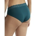 thumbnail image 3 of 3 Pack Vanity Fair Women's Flattering Lace Hi-Cut Panties, 13280, Assorted Colors, Stripe, Size 6, 3 of 3