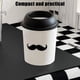 thumbnail image 4 of Fiudx Ofertas flash del día Papelera de escritorio con tapa abatible, almacenamiento para baño, hogar, sala de estar, cesta gruesa, Mini papelera, 4 of 6