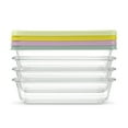 thumbnail image 3 of Ello Everyday 4.5 Cup 8 Piece Glass Nesting Meal Prep Set, 3 of 4
