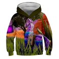 thumbnail image 1 of Kids Hoodie 3d Printed Pullover Jumper Hooded Sweatshirt With Pockets - Fortnite, 1 of 2