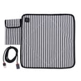 thumbnail image 2 of Coussin Chauffant Réglable avec USB, Coussin de Stade Chauffant Portable pour Camping, Pêche, Chaise de Bureau, Sec et Confortable pour les Hanches, Température Réglable, Poche pour Banque d'Alimentation, 2 of 7