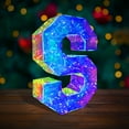 thumbnail image 1 of QIPOPIQ Marquee Letter Lights, Led Marquee Sign Light Up Letters Led Letters Lights 26 Alphabet, Prismatic Iridescent Letters Led Lights Plastic Letters Sign For Home Party Christmas Decor, 1 of 9