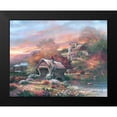 thumbnail image 2 of Lee, James 24x20 Black Modern Framed Museum Art Print Titled - Old Mill Creek, 2 of 5