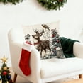thumbnail image 4 of 3D Effect Christmas Pillowcase Cover - Festive Home Sofa Decoration, 4 of 6