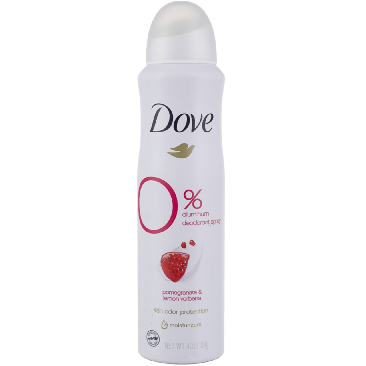 Dove 0 Aluminum Deodorant Spray, Pomegranate & Lemon Verbena, 4 oz (2