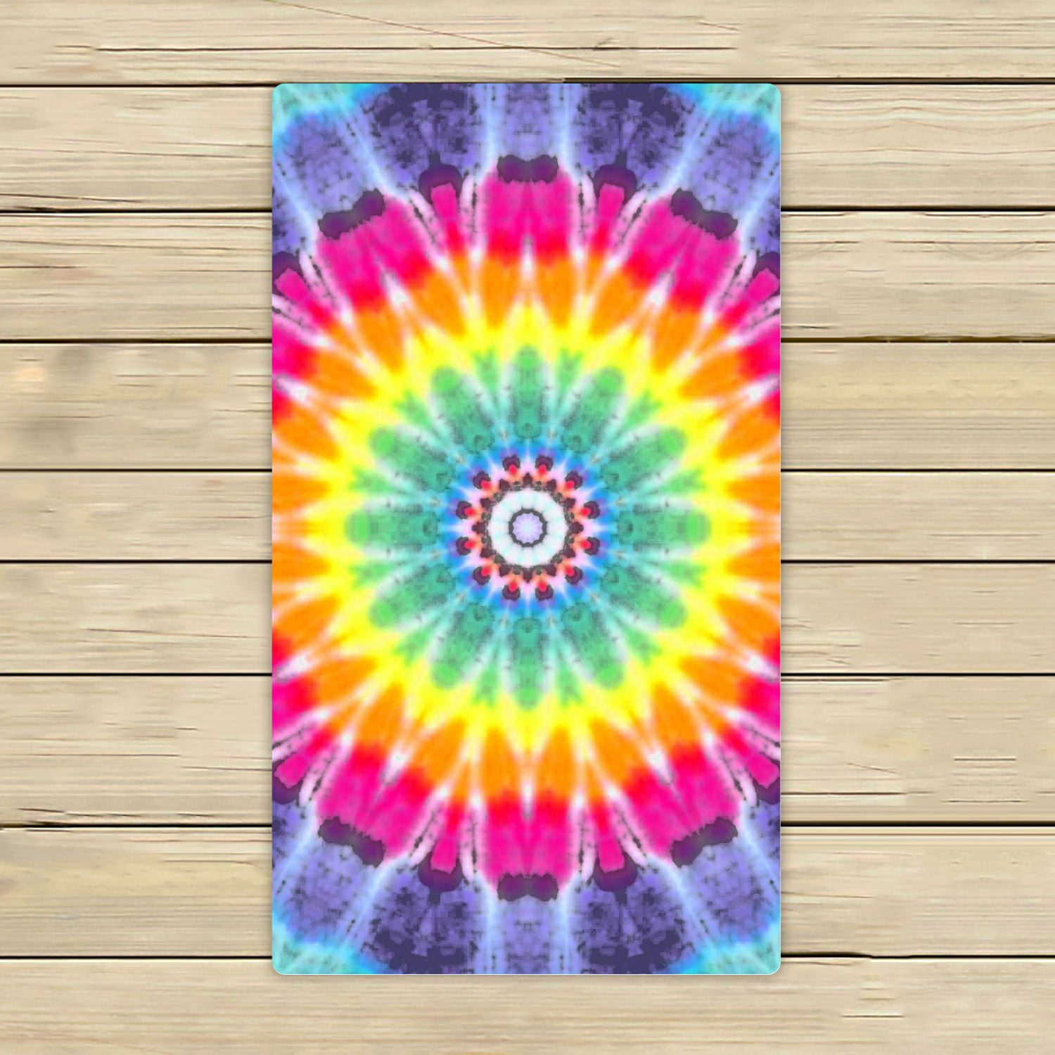 ZKGK Colorful Tie Dye Hand Towel Bath Towels Beach Towel For Home