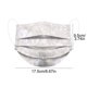 thumbnail image 3 of Las mujeres adultas enmascaran la mascarilla industrial disponible del lazo del oído 3ply de la mascarilla, 3 of 5