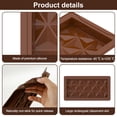thumbnail image 4 of NUAHRHY Chocolate Bar Mold Reusable Versatile Candy Bar Mold Easy to Use and Clean Chocolates Bar Silicone Thick Mold Deep Break Apart Candy Bar Molds Safe Silicone Molds for Stuffed Bar, 4 of 7