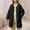 #069-Black, variant on Roncen Puffer Jacket Women Oversized Lightweight Warm Jacket Button Down Fall Winter Coat with Pockets