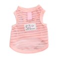 thumbnail image 2 of Breathable Mesh Dog Vest with D-Ring, Summer Cool Pet Clothes for Small Dogs & Cats, Lightweight Sleeveless Puppy Shirt with Cute Bear Print, Quick Dry Pet Harness Top for Yorkie, Chihuahua, 2 of 6