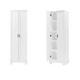 thumbnail image 4 of Bellemave Wooden Storage Cabinet with Adjustable Shelves Freestanding Tall Storage Cabinet for Bathroom, Kitchen, Living Room Water Proof Floor Cabinet for Home Office, White, 4 of 11
