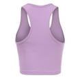 thumbnail image 3 of FashionMille Women's Buttoned Sleeveless Casual Rib Racerback Crop Tank Top Summer Shirt, 3 of 5