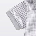 thumbnail image 4 of HCNTES Baby Boy Toddler kid Outfit Sets Short Sleeve T-shirt Elastic Waist Shorts 2 Piece Short Set Summer Spring Pjs For 2t 3t 4t 5t 6t 7t Children(L2-Grey,6-12 Months), 4 of 8