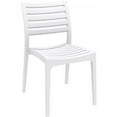 thumbnail image 1 of Siesta ISP009-WHI Ares Outdoor Dining Chair White -  set of 2, 1 of 10