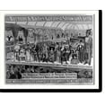 thumbnail image 2 of Historic Framed Print, The Barnum and Bailey Greatest Show on Earth. The Peerless Prodigies of Physical Phenomena. [with] Smallest Man Alive [and] the Congo Giant, 17-7/8" x 21-7/8", 2 of 9