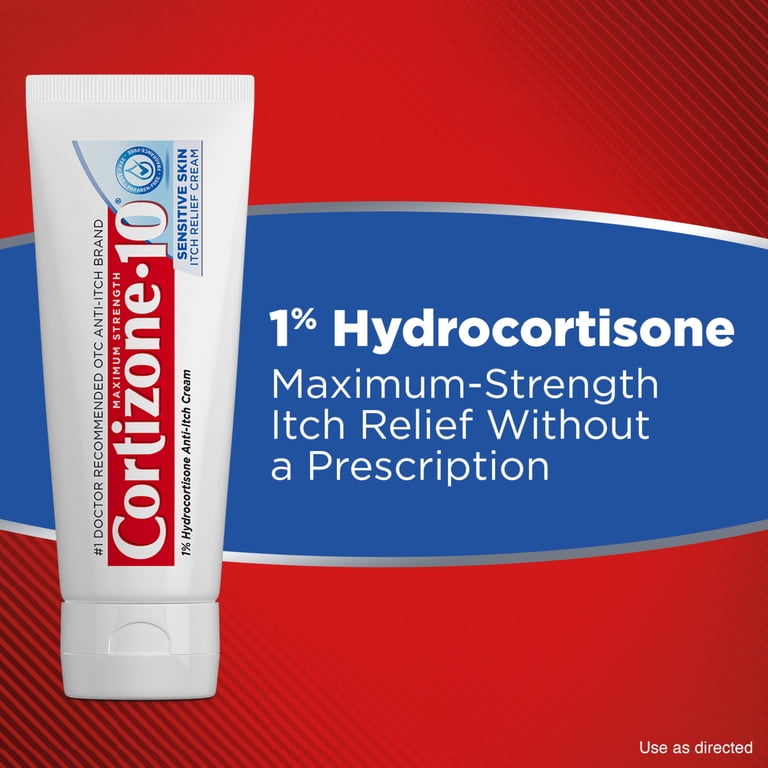 Cortizone-10 Sensitive Skin Itch Relief Cream, 2 oz photo 4