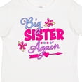 thumbnail image 4 of Inktastic Big Sister Again with Flowers and Arrow Girls Toddler T-Shirt, 4 of 5