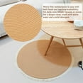 thumbnail image 5 of Premium Cotton Rope Area Rug for Cats Soft Durable and Stylish Home Accent Cat Scratching Rug Washable Round Vintage Reversible Woven Tassel Rug Easy Clean Multiple Sizes, 5 of 8