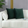 thumbnail image 3 of Fundas de almohada decorativas mixeoo de terciopelo de 50 x 50 cm, paquete de 2, 3 of 7