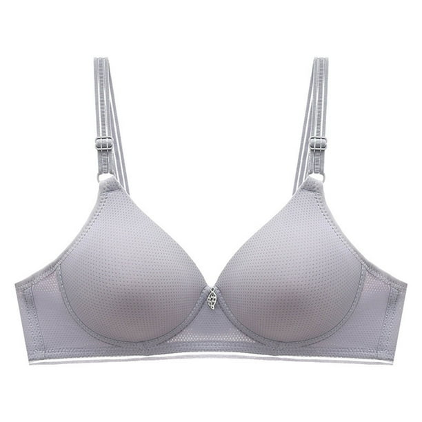 WILLBEST Brasier Sin Varillas Sujetador Con Aros Y Encaje Sexy Para Mujer, Con Copa Moldeadora Y Tirantes Ajustables En La Espalda, Talla Grande 428
