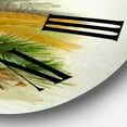 thumbnail image 3 of Designart 1 in Quartz Traditional Wall Clock, 3 of 5