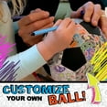 thumbnail image 5 of Franklin Sports I-Color Soccer Ball  -  Custom Color + Markers Included, 5 of 7