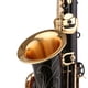 thumbnail image 3 of Saxofón Muslady Saxofón, pintura negra, saxofón mi-plano para principiantes, estudiante, jugador intermedio, latón, Eb, saxofón alto con boquilla, estuche de transporte, paño de limpieza, cepillo, cor TOMSHOO Saxofón, 3 of 6