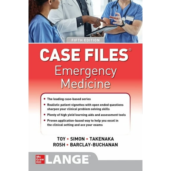 Case Files: Emergency Medicine, Fifth Edition, (Paperback)