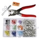 thumbnail image 2 of de es a ón de 10 colores, botones de ón huecos de punta de Metal de 9,5mm, costura, artesanía duradera para ropa, camisas, ropa Zulema Sujetadores a presión, 2 of 8