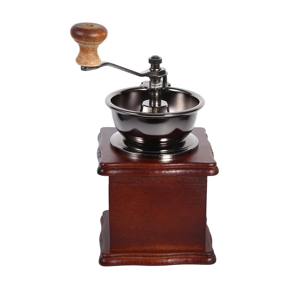 1Pcs Retro Design Coffee Bean Hand Grinder Manual Mill with Stainless Steel Handle Home Kitchen Office Grinding Tool Coffee 